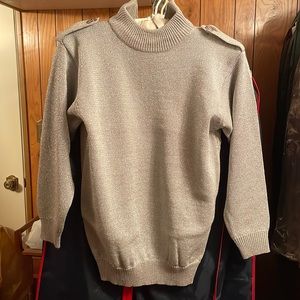 Silver sweater